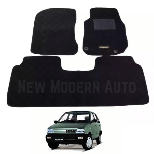 Suzuki Mehran Carpet Floor Mats 3 Pcs Mehran Floor Mats New