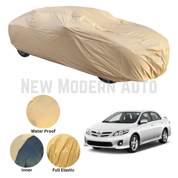 Toyota Corolla Anti Scratch Water Resistant Nylon Top Cover | Model 2008 - 2014