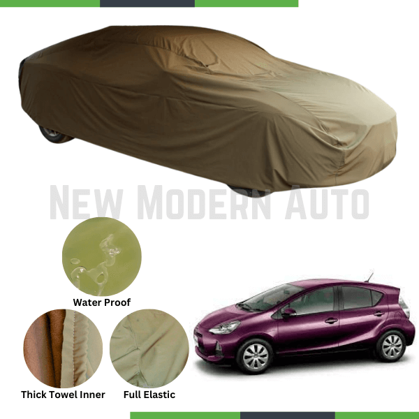 Toyota Aqua Microfiber Anti Scratch & Anti Swirls Water Resistant Top Cover