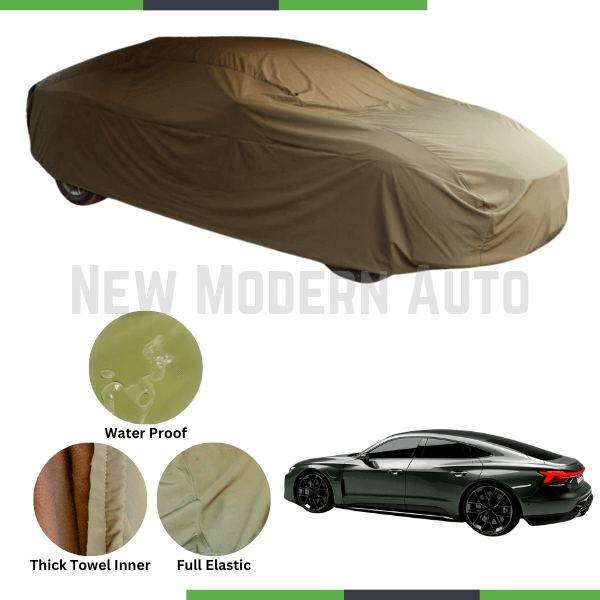 Audi e-Tron Microfiber Anti Scratch & Anti Swirls Water Resistant Top Cover