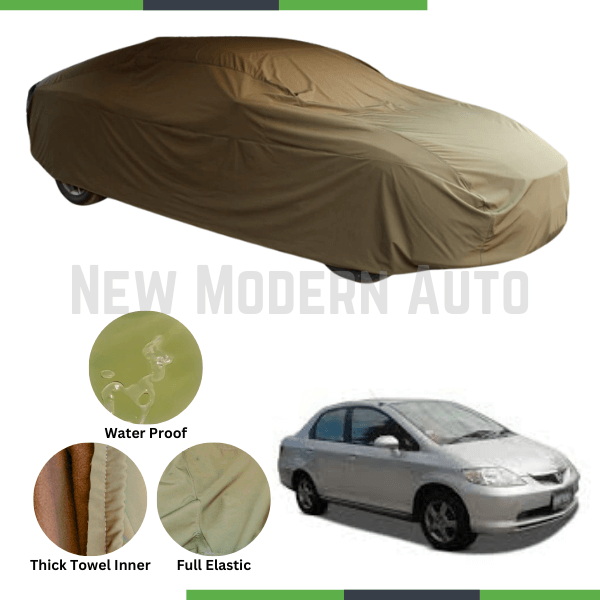 Honda City Microfiber Anti Scratch & Anti Swirls Water Resistant Top Cover | Model 2002 - 2008