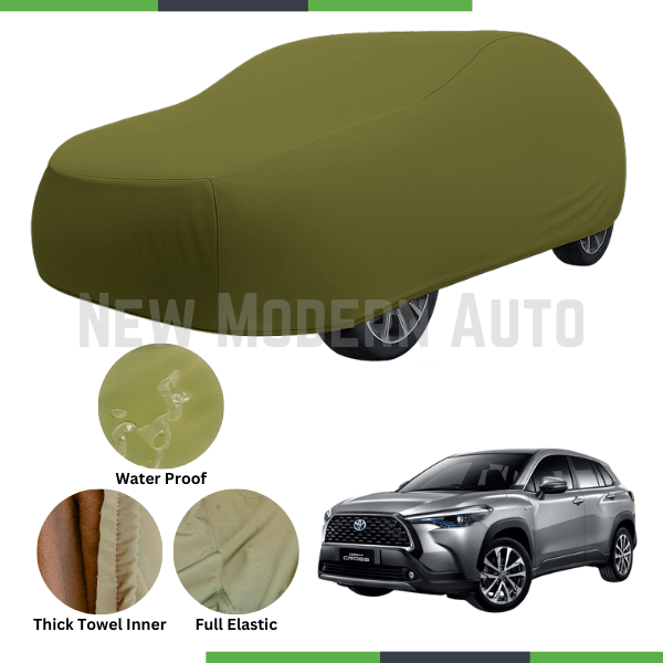 Toyota Corolla Cross Microfiber Anti Scratch & Anti Swirls Water Resistant Top Cover