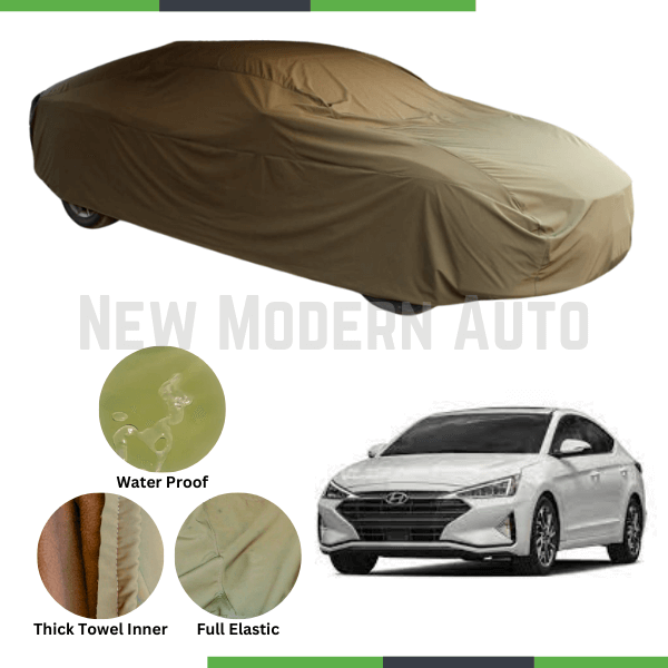 Hyundai Elantra Microfiber Anti Scratch & Anti Swirls Water Resistant Top Cover