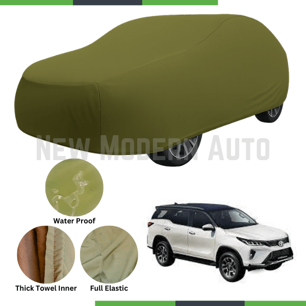 Toyota Fortuner Microfiber Anti Scratch & Anti Swirls Water Resistant Top Cover
