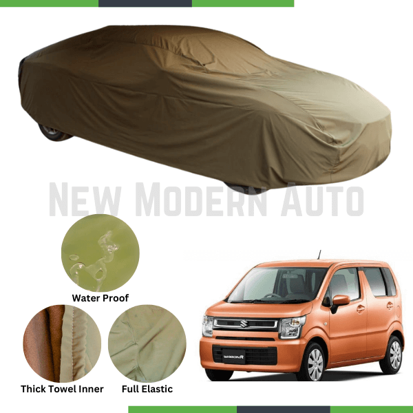 Suzuki Japanese WagonR Microfiber Anti Scratch & Anti Swirls Water Resistant Top Cover