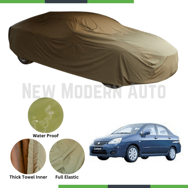 Suzuki Liana Microfiber Anti Scratch & Anti Swirls Water Resistant Top Cover