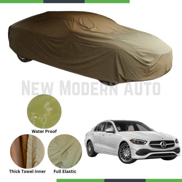 Mercedes Benz Microfiber Anti Scratch & Anti Swirls Water Resistant Top Cover