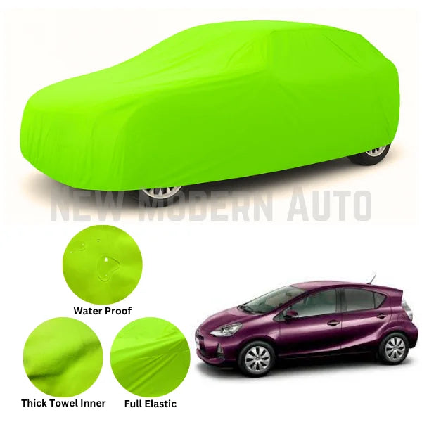 Toyota Aqua Microfiber Anti Scratch & Anti Swirls Water Resistant Top Cover