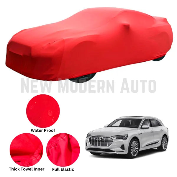 Audi e-Tron Microfiber Anti Scratch & Anti Swirls Water Resistant Top Cover