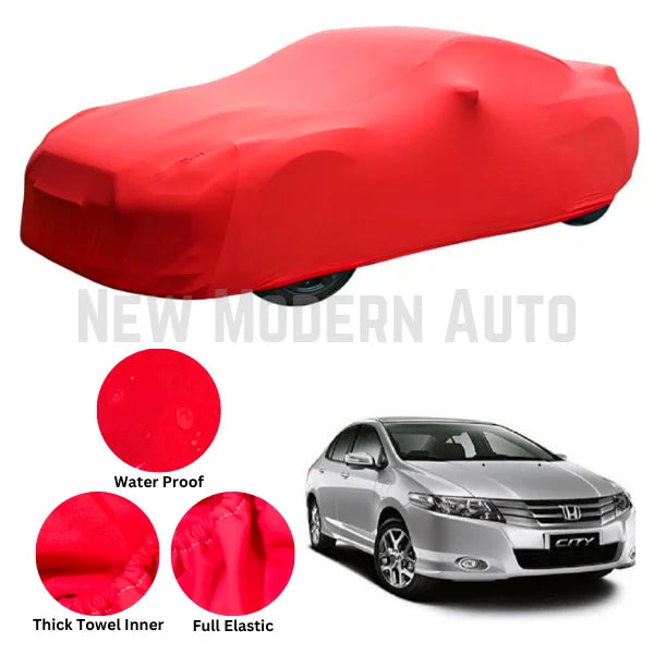 Honda City Microfiber Anti Scratch & Anti Swirls Water Resistant Top Cover | Model 2009 - 2020