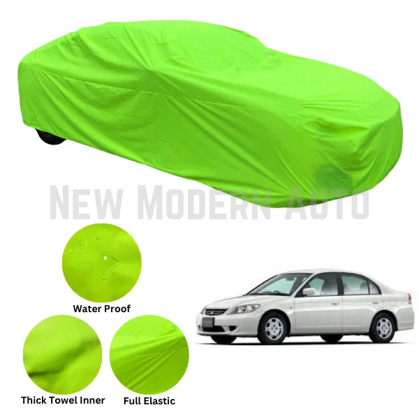 Honda Civic Microfiber Anti Scratch & Anti Swirls Water Resistant Top Cover | Model 2002 - 2006