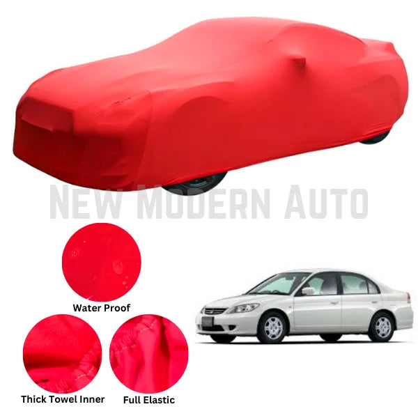 Honda Civic Microfiber Anti Scratch & Anti Swirls Water Resistant Top Cover | Model 2002 - 2006