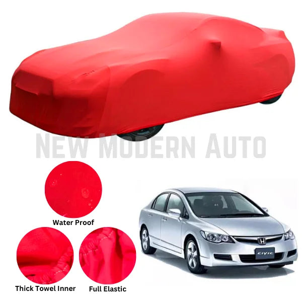 Honda Civic Microfiber Anti Scratch & Anti Swirls Water Resistant Top Cover | Model 2007 - 2012