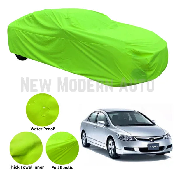 Honda Civic Microfiber Anti Scratch & Anti Swirls Water Resistant Top Cover | Model 2007 - 2012