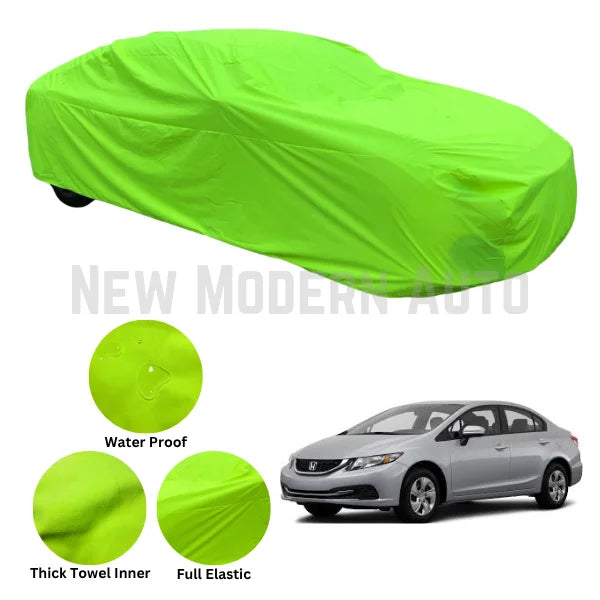 Honda Civic Microfiber Anti Scratch & Anti Swirls Water Resistant Top Cover | Model 2013 - 2016