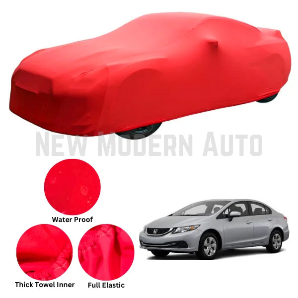 Honda Civic Microfiber Anti Scratch & Anti Swirls Water Resistant Top Cover | Model 2013 - 2016