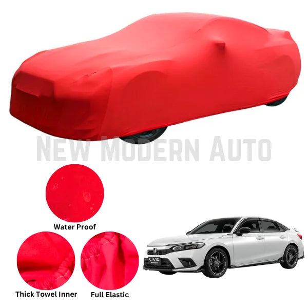 Honda Civic Microfiber Anti Scratch & Anti Swirls Water Resistant Top Cover | Model 2022 - 2026