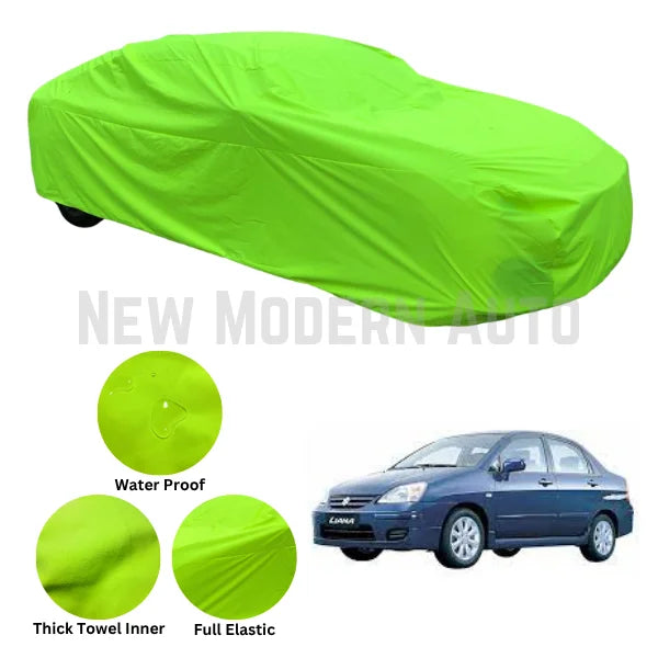 Suzuki Liana Microfiber Anti Scratch & Anti Swirls Water Resistant Top Cover