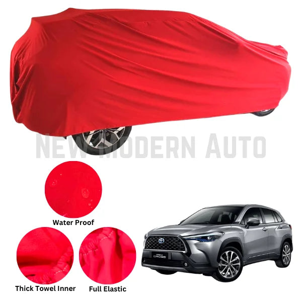 Toyota Corolla Cross Microfiber Anti Scratch & Anti Swirls Water Resistant Top Cover