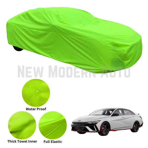 Hyundai Elantra N-Line Microfiber Anti Scratch & Anti Swirls Water Resistant Top Cover