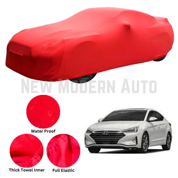 Hyundai Elantra Microfiber Anti Scratch & Anti Swirls Water Resistant Top Cover
