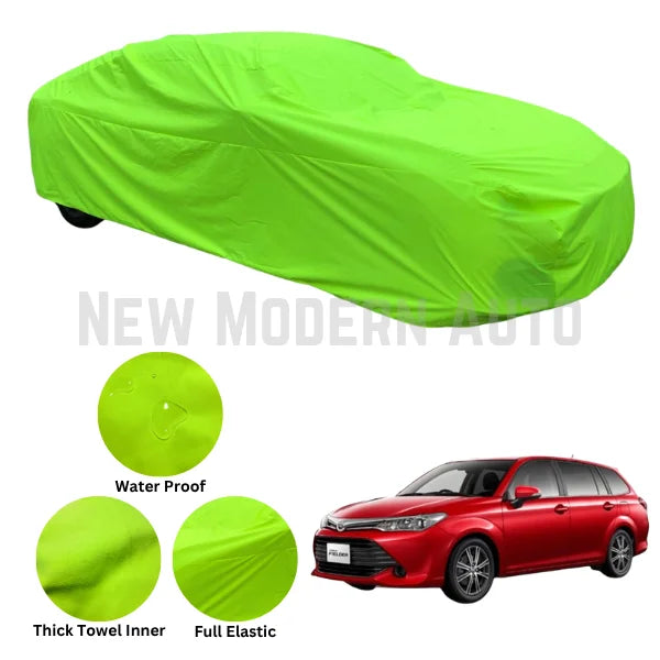 Toyota Fielder Microfiber Anti Scratch & Anti Swirls Water Resistant Top Cover