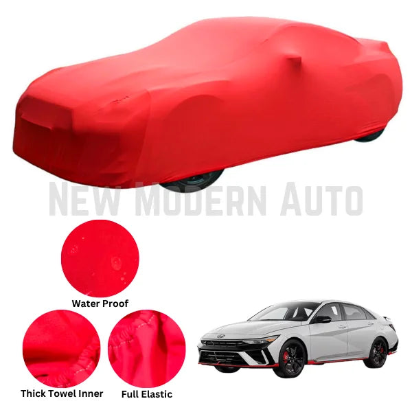 Hyundai Elantra N-Line Microfiber Anti Scratch & Anti Swirls Water Resistant Top Cover