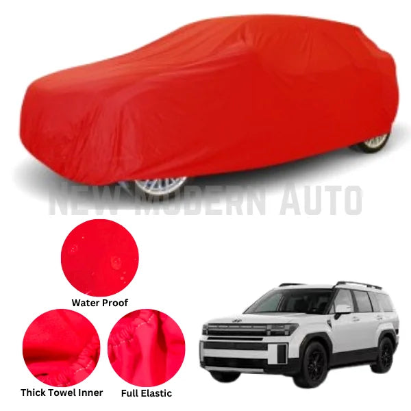 Hyundai Santa Fe Microfiber Anti Scratch & Anti Swirls Water Resistant Top Cover | Model 2026