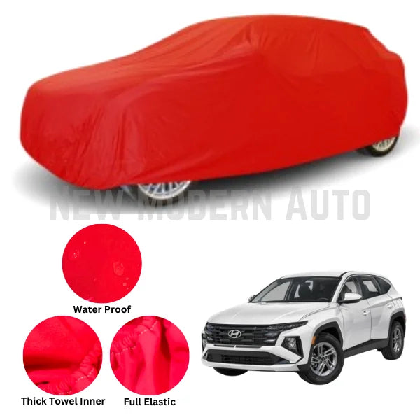 Hyundai Tucson Microfiber Anti Scratch & Anti Swirls Water Resistant Top Cover | Model 2026