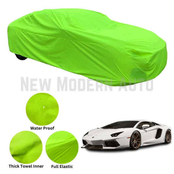 Lamborghini Microfiber Anti Scratch & Anti Swirls Water Resistant Top Cover