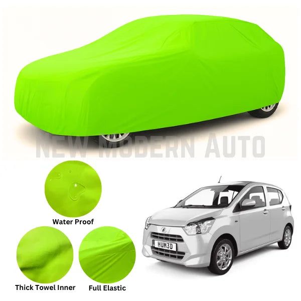 Daihatsu Mira Microfiber Anti Scratch & Anti Swirls Water Resistant Top Cover