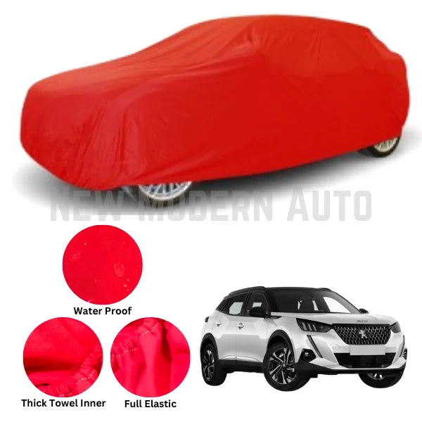 Peugoat 2008 Microfiber Anti Scratch & Anti Swirls Water Resistant Top Cover