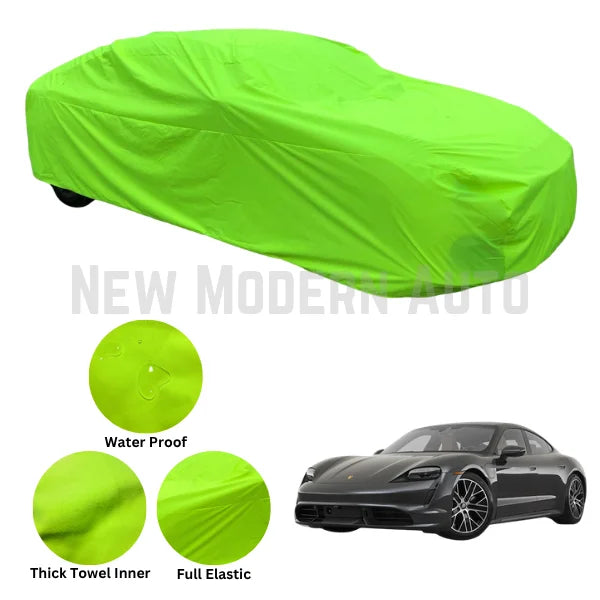 Porsche Taycan Microfiber Anti Scratch & Anti Swirls Water Resistant Top Cover