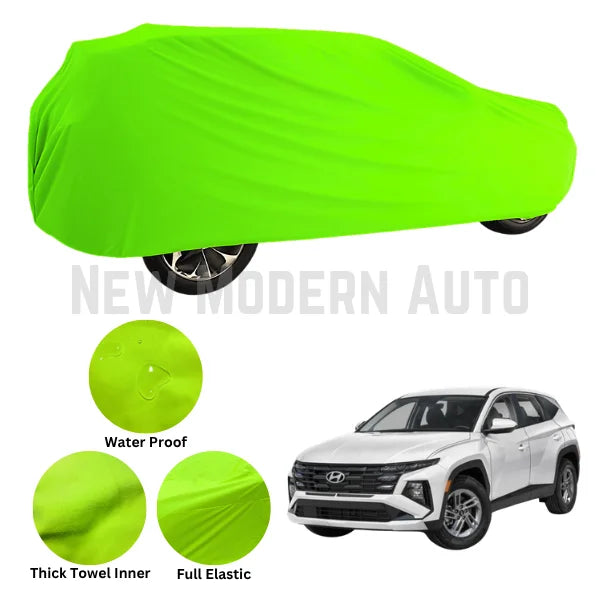 Hyundai Tucson Microfiber Anti Scratch & Anti Swirls Water Resistant Top Cover | Model 2026