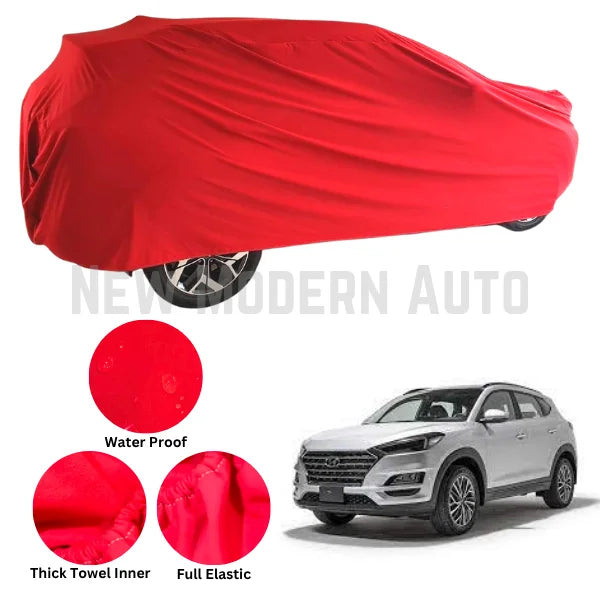 Hyundai Tucson Microfiber Anti Scratch & Anti Swirls Water Resistant Top Cover