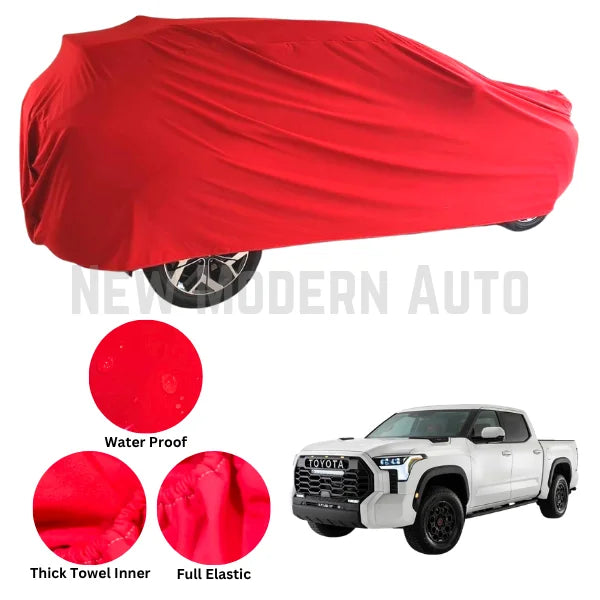 Toyota Tundra Microfiber Anti Scratch & Anti Swirls Water Resistant Top Cover