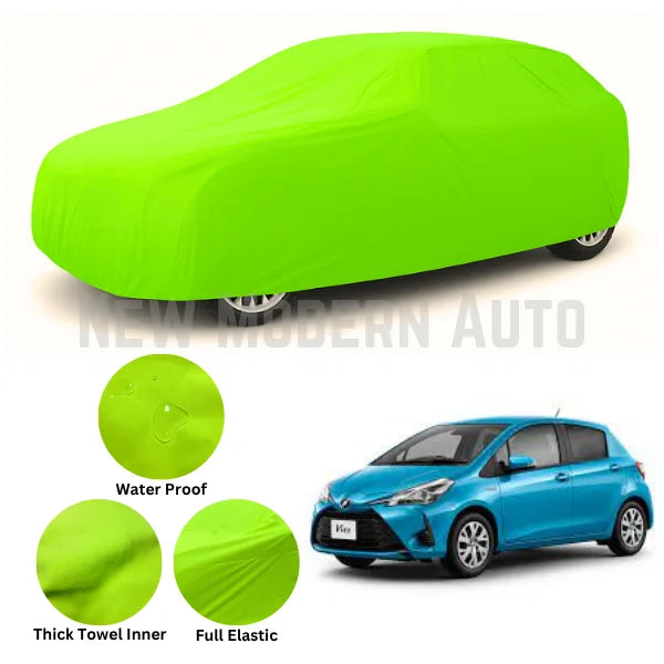 Toyota Vitz Microfiber Anti Scratch & Anti Swirls Water Resistant Top Cover | Model 2017 - 2026