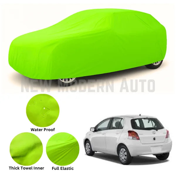 Toyota Vitz Microfiber Anti Scratch & Anti Swirls Water Resistant Top Cover | Model 2009 - 2016