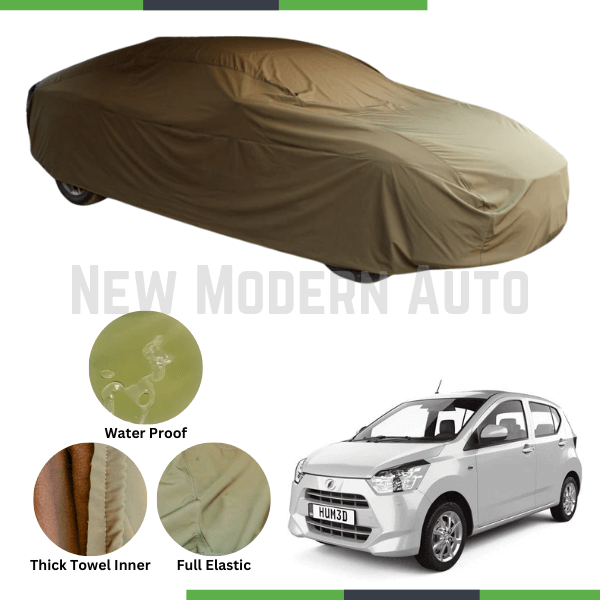Daihatsu Mira Microfiber Anti Scratch & Anti Swirls Water Resistant Top Cover