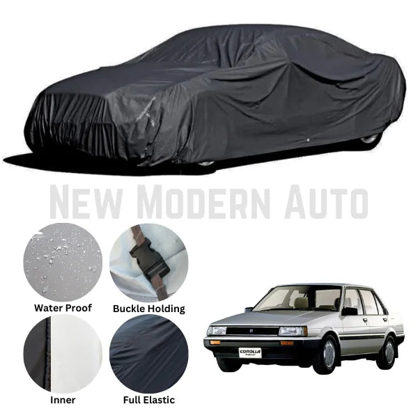 Toyota Corolla Anti Scratch Water Resistant Neoprene Top Cover | Model 1986