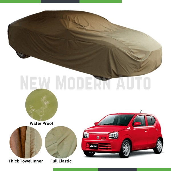 Suzuki New Alto Microfiber Anti Scratch & Anti Swirls Water Resistant Top Cover