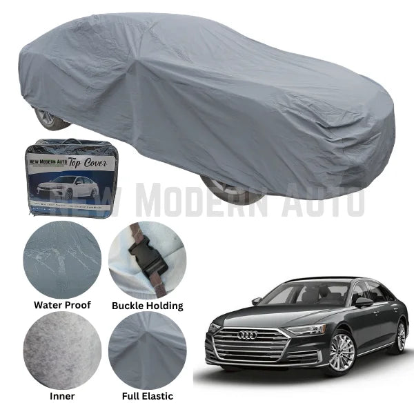 Audi A8 Anti Scratch Water Resistant PVC Cotton Top Cover