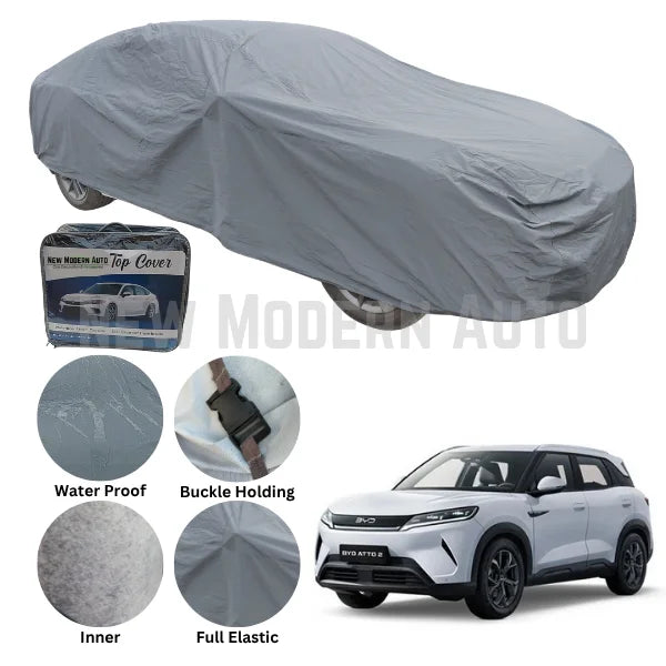 BYD Atto 2 Anti Scratch Water Resistant PVC Cotton Top Cover