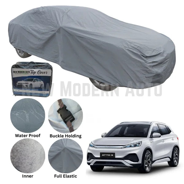 BYD Atto 3 Anti Scratch Water Resistant PVC Cotton Top Cover