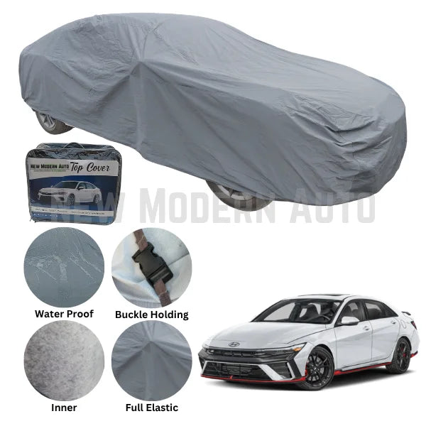 Hyundai Elantra N Line Anti Scratch Water Resistant PVC Cotton Top Cover