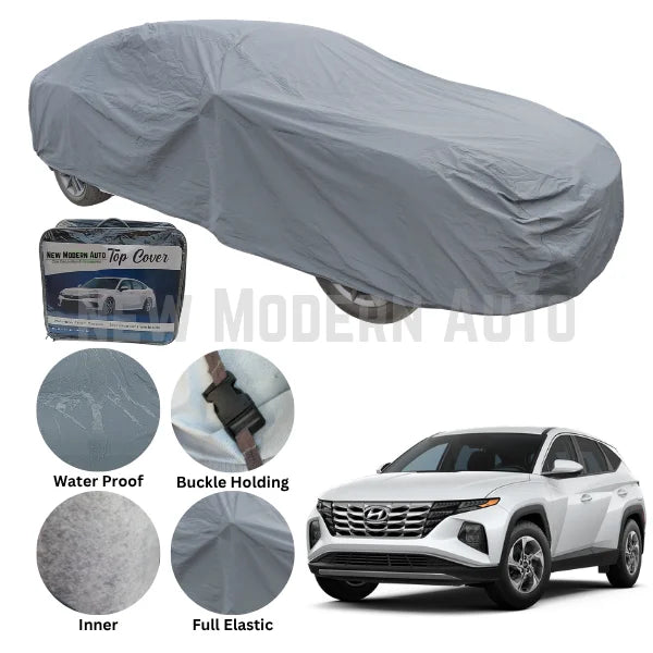 Hyundai New Tucson Anti Scratch Water Resistant PVC Cotton Top Cover