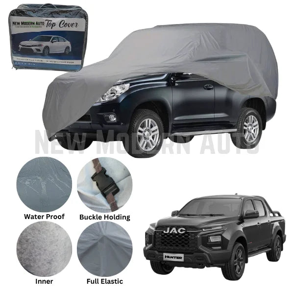 JAC J9 Hunter Anti Scratch Water Resistant PVC Cotton Top Cover