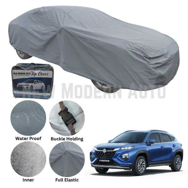 Suzuki Fronx Anti Scratch Water Resistant PVC Cotton Top Cover