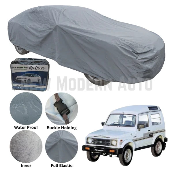 Toyota Potohar Jeep Anti Scratch Water Resistant PVC Cotton Top Cover