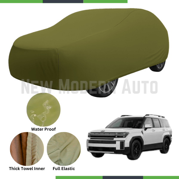 Hyundai Santa Fe Microfiber Anti Scratch & Anti Swirls Water Resistant Top Cover | Model 2025